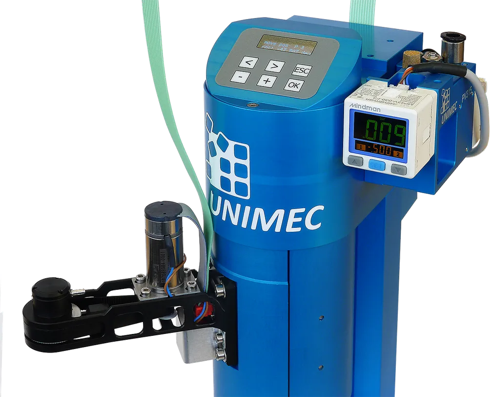 Robot BE66 avec bras de préhension et vacuostat